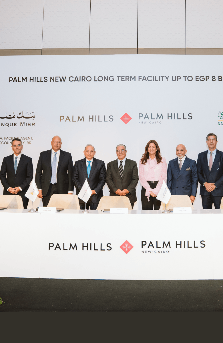 Banque Misr and NBE Sign EGP 8 Billion Financing Deal with Palm Hills